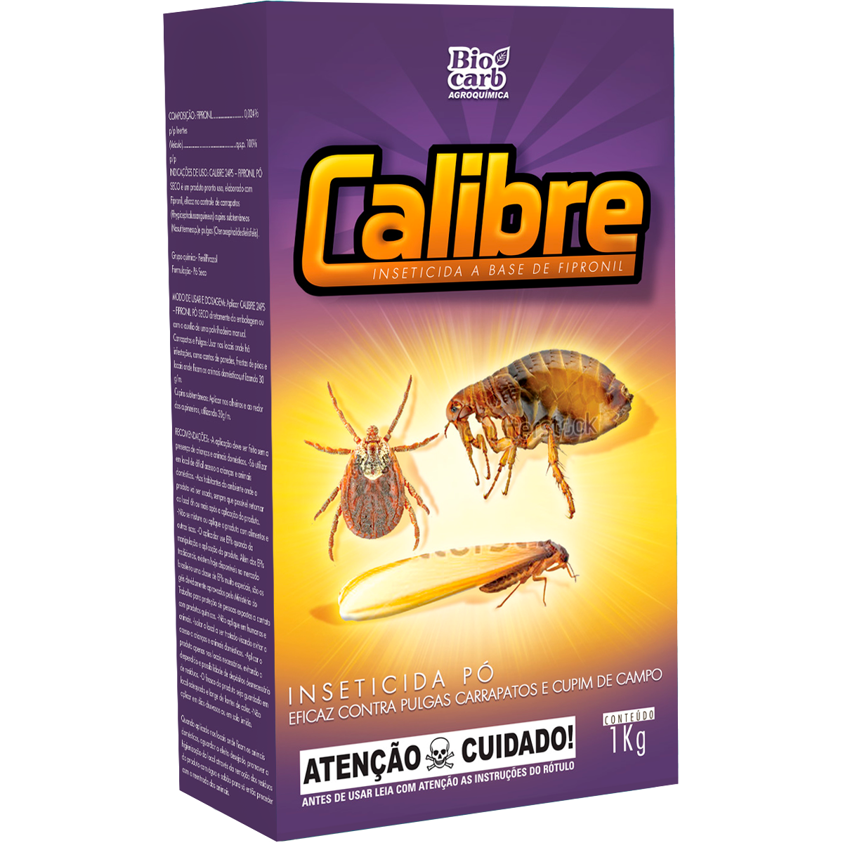 Calibre 24PS Pó - Cx. c/ 12 unid. (4 x 250g).