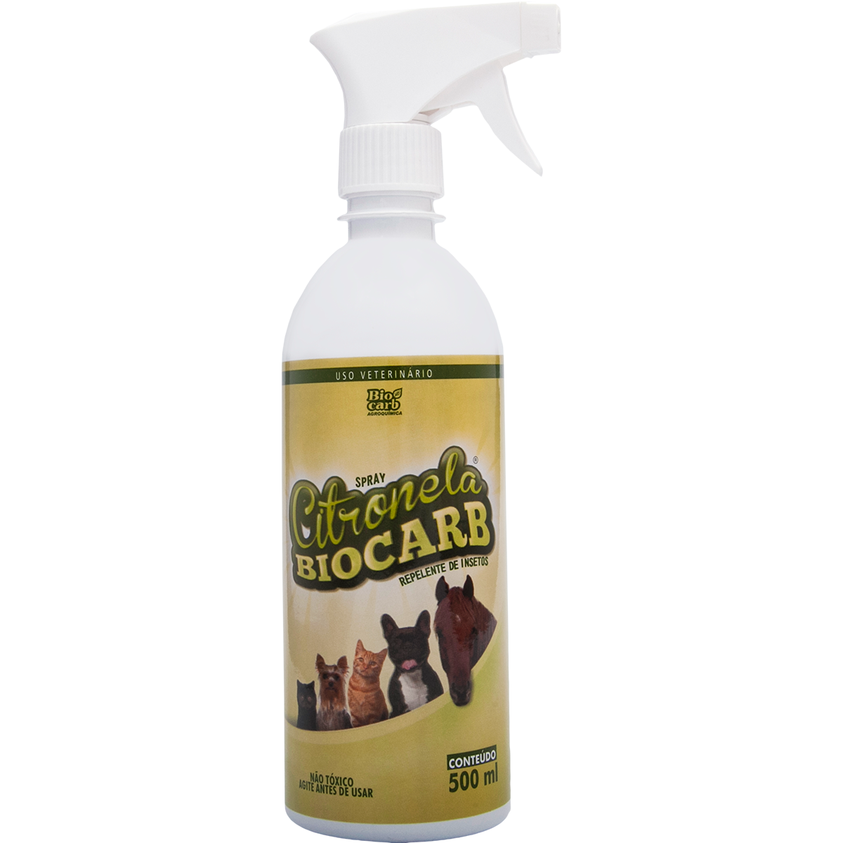 Citronela Spray P.U - Cx. c/ 12 unid. de 500ml.