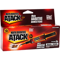 Baraticida Atack Gel - Cx. c/ (48 x 10g)