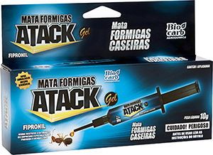 Formicida Atack Gel - Cx. c/ (48 x 10g).