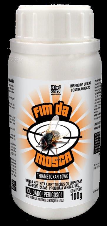Fim da Mosca 10 WG- Caixa com 6 frascos de 100 g .