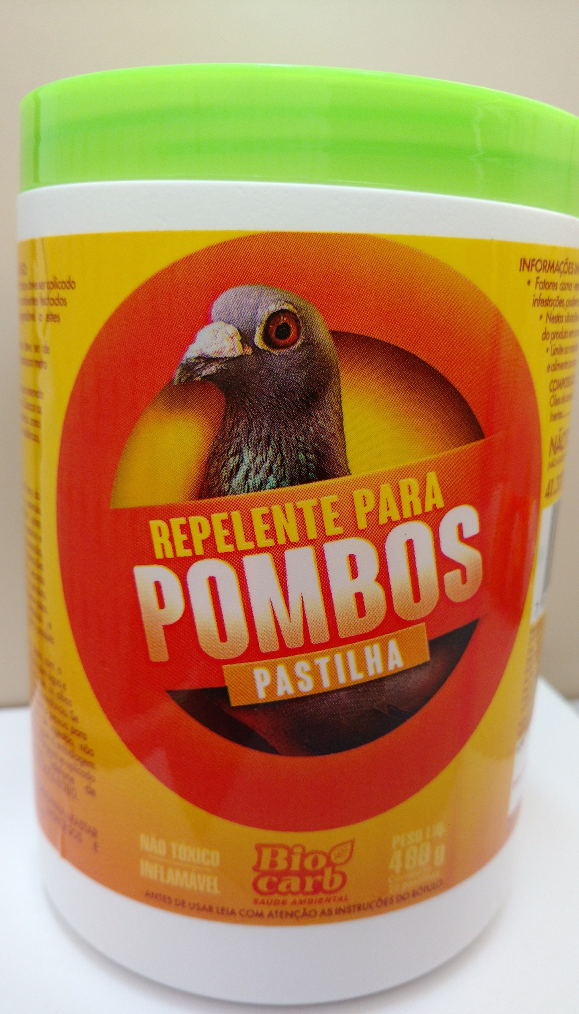 Repelente Pombos - Caixa contendo 12 frascos de 400 g 