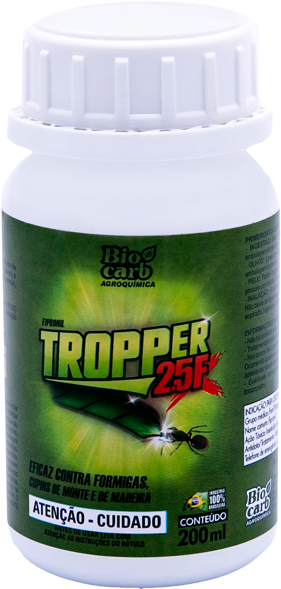 Tropper 2.5F. - Cx. c/ 12 unid. de 200ml.