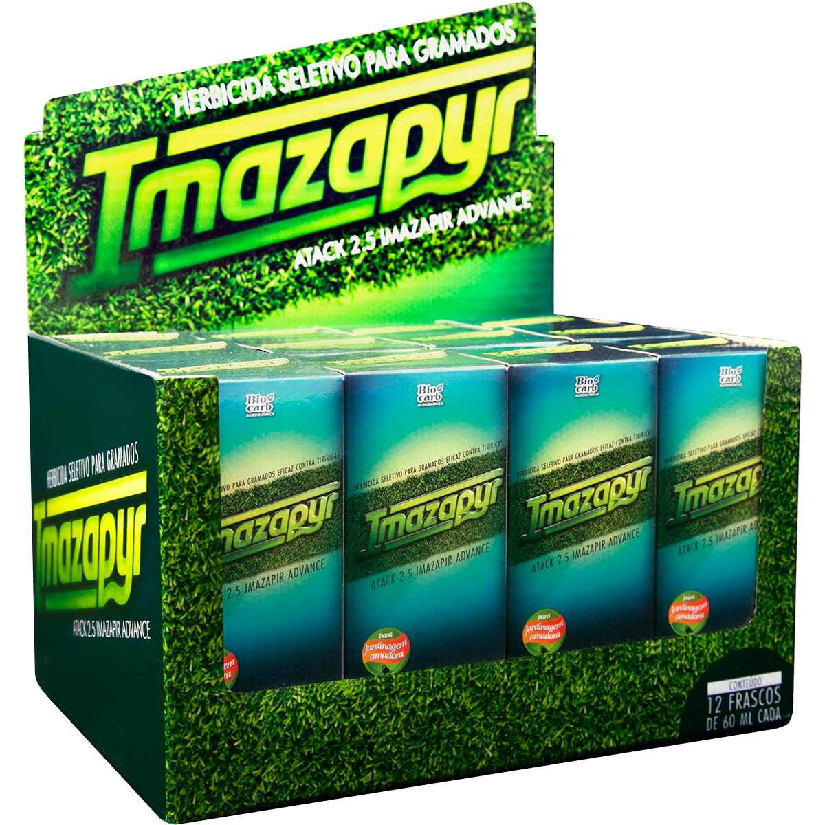  Atack Imazapyr  2.5 - Cx. c/ 2 cx. c/ (12 x 60ml).
