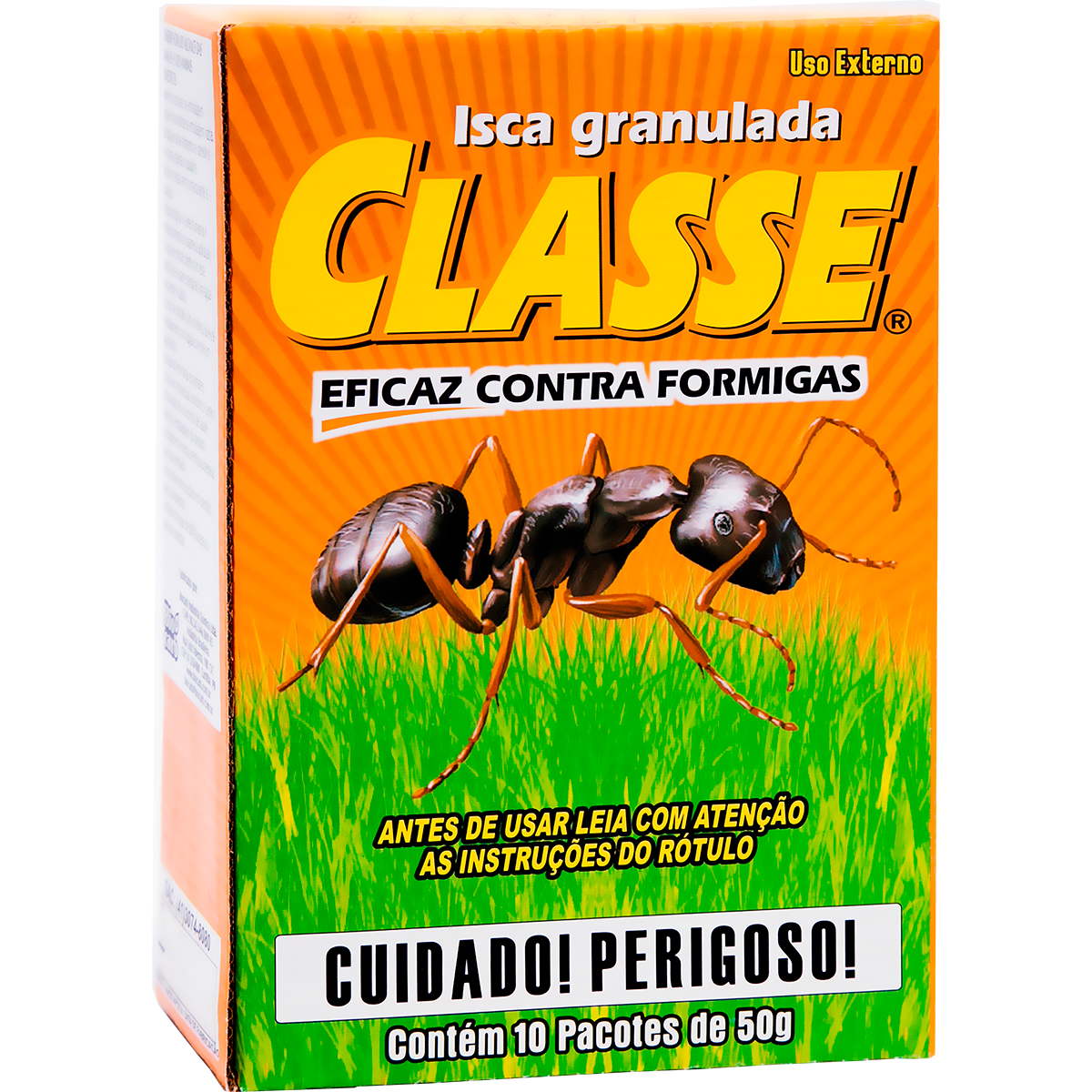 Isca Formicida Classe C&J Cx. c/ 4 cx. c/ 20 unid. de 50g