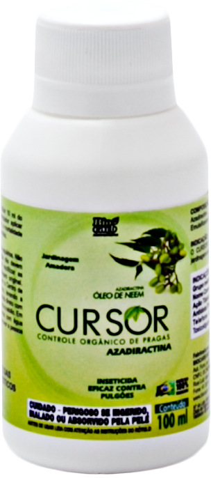  Cursor Óleo de Neen P.U- Caixa com 24 unidades de 100 ml.